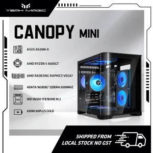 YEAH MAGIC Ryzen 5 Gaming Desktop