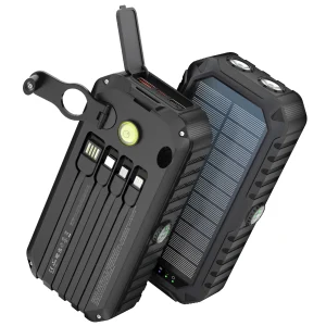 40000mAh Solar Hand Crank Power Bank