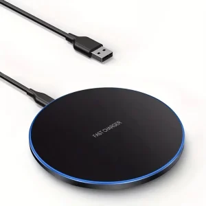 15W Wireless Charging Stand LED Desk Holder