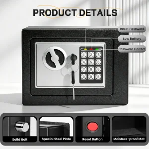 Fireproof Digital Keypad Home Safe