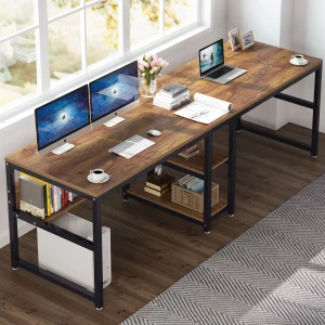 Two Person Computer Workstation Desk