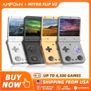 FLIP V2 Retro Handheld Game Console